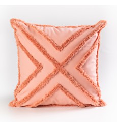 Decorative canvas Throw Pillow Cover, 18 x 18 Luxury Tufted canvas Pillowcase Soft Boho  Geometric Cushion Cover for Sofa